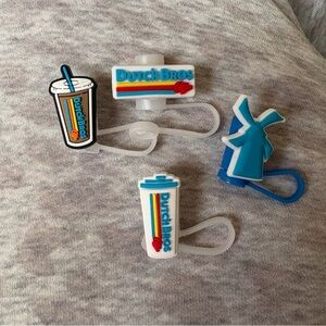 Dutch Bros Straw Toppers (set of 4)